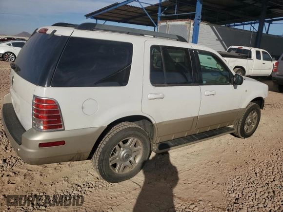 2005 Mercury Mountaineer Convenience z VIN 4M2DU86W35ZJ15270, wystawiony jako Copart lot #44459575 z przebiegiem 171 880 mil mil oraz Czysty tytuł • Clean title. Historia ofert i sprzedaży dostępna na DreamBid. Obrazek 3.