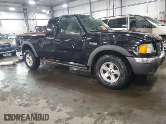 2002 Ford Ranger XL Fleet with VIN 1FTZR45E22PB25200, listed as a Copart auction lot 47219805 with Not Provided miles and Non Repairable. Bid and sale history available at DreamBid. Image 4.