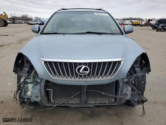 2008 Lexus RX 350 with VIN JTJHK31U382049965, listed as a Copart auction lot 50078115 with 207,641 mi miles and Salvage Title. Bid and sale history available at carsss.com. Image 5.