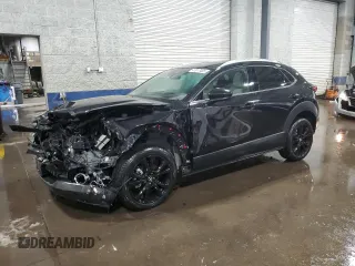 2021 Mazda CX-30 Premium with VIN 3MVDMBDY3MM254689, listed as a Copart auction lot 47817405 with 43,393 mi miles and Salvage Title. Bid and sale history available at carsss.com. Image 1.