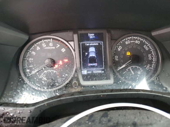 2017 Toyota Tacoma SR5 with VIN 3TMCZ5AN6HM098969, listed as a Copart auction lot 50063175 with 103,996 mi miles and Salvage Title. Bid and sale history available at carsss.com. Image 9.