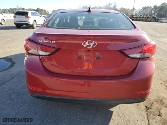 2015 Hyundai Elantra Limited with VIN KMHDH4AE1FU237685, listed as a Copart auction lot 49285465 with 99,890 mi miles and Salvage Title. Bid and sale history available at carsss.com. Image 6.