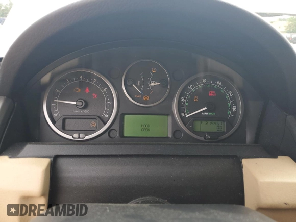 2006 Land Rover LR3 HSE with VIN SALAG25456A387101, listed as a Copart auction lot 57131615 with 219,461 mi miles and Salvage title. Bid and sale history available at DreamBid. Image 9.