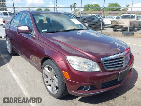 2008 Mercedes-Benz C 300 Sport with VIN WDDGF54X28F044890, listed as a IAAI auction lot 41949811 with 83,828 mi miles and . Bid and sale history available at carsss.com. Image 1.
