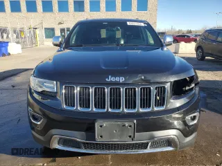 2015 Jeep Grand Cherokee Limited with VIN 1C4RJFBGXFC785555, listed as a Copart auction lot 83031334 with 94,289 mi miles and Salvage Title. Bid and sale history available at carsss.com. Image 5.