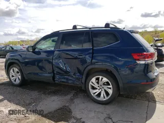 2021 Volkswagen Atlas SE z VIN 1V2HP2CA8MC529312, wystawiony jako Copart lot #55112115 z przebiegiem 60 276 mil mil oraz Szkoda całkowita • Salvage title. Historia ofert i sprzedaży dostępna na DreamBid. Obrazek 2.