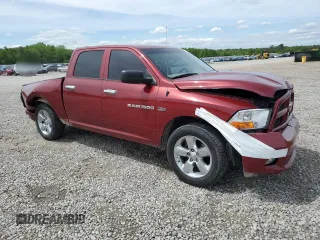 2012 Ram 1500 Express with VIN 1C6RD6KT8CS193455, listed as a Copart auction lot 53996495 with 213,154 mi miles and Salvage title. Bid and sale history available at DreamBid. Image 4.