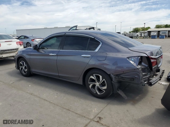 2017 Honda Accord Sedan LX with VIN 1HGCR2F38HA114318, listed as a Copart auction lot 52413145 with 95,867 mi miles and Salvage Title. Bid and sale history available at carsss.com. Image 2.