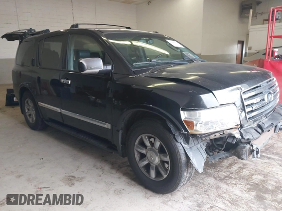 2007 Infiniti QX56 z VIN 5N3AA08C07N806162, wystawiony jako IAAI lot #41066781 z przebiegiem 131 334 mil mil oraz . Historia ofert i sprzedaży dostępna na DreamBid. Obrazek 1.
