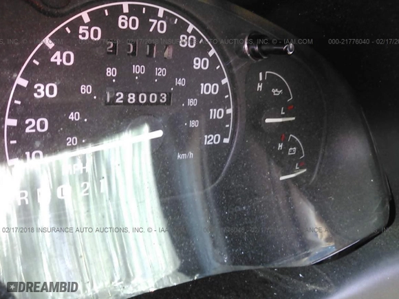 2000 Mercury Mountaineer with VIN 4M2ZU66E9YUJ34781, listed as a IAAI auction lot 21776040 with 128,003 mi miles. Bid and sale history available at carsss.com. Image 7.