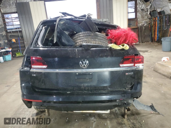 2022 Volkswagen Atlas SE with VIN 1V2HP2CA3NC526867, listed as a Copart auction lot 51321305 with Not provided miles and Non repairable. Bid and sale history available at DreamBid. Image 6.