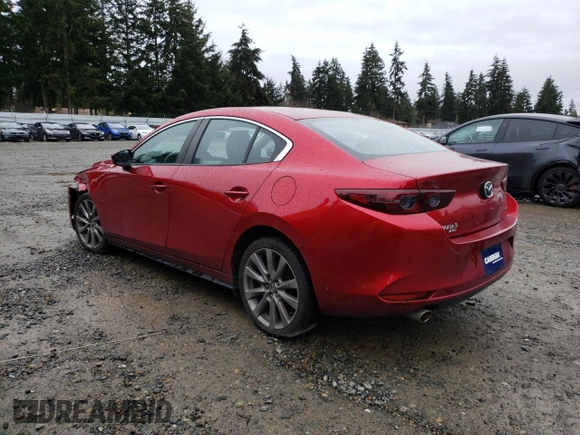 2020 Mazda 3 Select with VIN 3MZBPBCM9LM134955, listed as a Copart auction lot 45548245 with 45,761 mi miles and Salvage title. Bid and sale history available at DreamBid. Image 2.