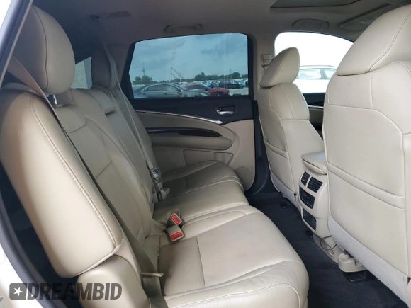 2015 Acura MDX with VIN 5FRYD3H24FB002017, listed as a Copart auction lot 57787255 with 138,046 mi miles and Salvage title. Bid and sale history available at DreamBid. Image 11.
