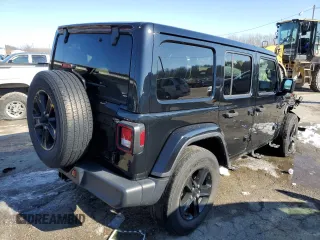 2020 Jeep Wrangler Unlimited Sahara Altitude with VIN 1C4HJXEG2LW101881, listed as a Copart auction lot 41853615 with 68,321 mi miles and Salvage title. Bid and sale history available at DreamBid. Image 3.