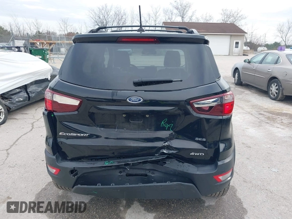 2018 Ford EcoSport SES with VIN MAJ6P1CL2JC219811, listed as a IAAI auction lot 40888905 with 83,153 mi miles and . Bid and sale history available at DreamBid. Image 16.