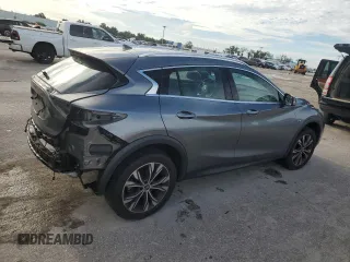 2017 Infiniti QX30 Luxury with VIN SJKCH5CR3HA024888, listed as a Copart auction lot 70682054 with 82,073 mi miles and Salvage Title. Bid and sale history available at carsss.com. Image 3.