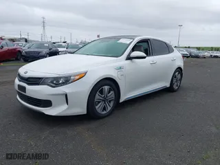 2018 Kia Optima Plug-In Hybrid EX with VIN KNAGV4LD2J5022637, listed as a IAAI auction lot 41538980 with 108,956 mi miles. Bid and sale history available at carsss.com. Image 17.