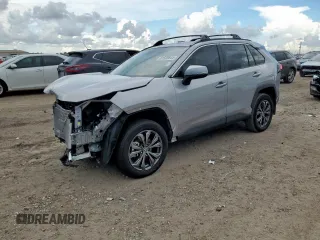 2023 Toyota RAV4 Hybrid XLE Premium with VIN 4T3B6RFV6PU133477, listed as a Copart auction lot 61569645 with 8,769 mi miles and Salvage title. Bid and sale history available at DreamBid. Image 1.