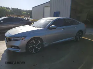 2019 Honda Accord Sport with VIN 1HGCV1F31KA037420, listed as a Copart auction lot 52196235 with 172,057 mi miles and Clean Title. Bid and sale history available at carsss.com. Image 1.