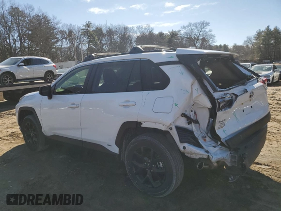 2023 Toyota RAV4 Hybrid LE with VIN JTMLWRFVXPD196941, listed as a Copart auction lot 48663485 with 23,759 mi miles and Salvage Title. Bid and sale history available at carsss.com. Image 2.