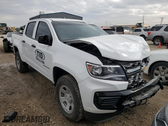 2022 Chevrolet Colorado 2WD LT with VIN 1GCGSCEN4N1323760, listed as a Copart auction lot 89357255 with 36,224 mi miles and Salvage title. Bid and sale history available at DreamBid. Image 4.