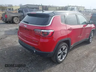 2019 Jeep Compass Limited z VIN 3C4NJDCB8KT638591, wystawiony jako IAAI lot #42022564 z przebiegiem 46 802 mil mil oraz . Historia ofert i sprzedaży dostępna na DreamBid. Obrazek 4.
