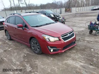 2016 Subaru Impreza Wagon 2.0i Sport Premium with VIN JF1GPAS63G8257401, listed as a IAAI auction lot 41215998 with 97,277 mi miles. Bid and sale history available at carsss.com. Image 1.