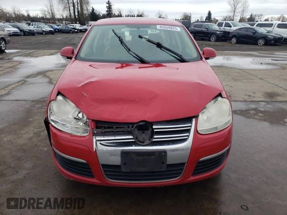 2007 Volkswagen Jetta 2.5 with VIN 3VWSF71K17M099223, listed as a Copart auction lot 45554825 with 133,550 mi miles and Salvage title. Bid and sale history available at DreamBid. Image 5.