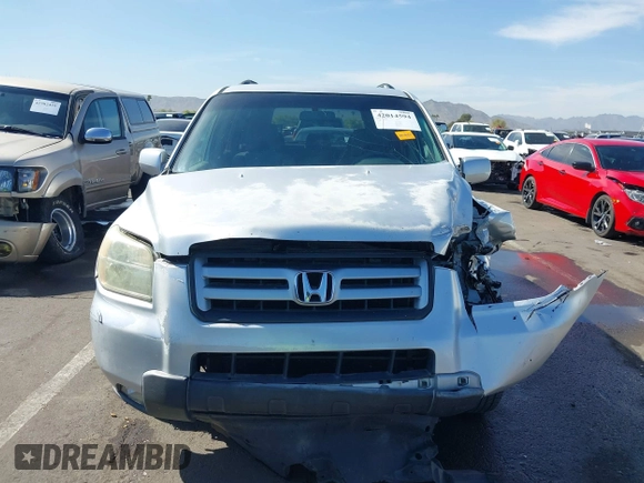 2006 Honda Pilot EX with VIN 5FNYF28436B028888, listed as a IAAI auction lot 42014594 with 219,180 mi miles and . Bid and sale history available at DreamBid. Image 13.