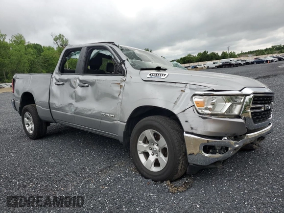 2022 Ram 1500 Big Horn z VIN 1C6RRFBGXNN278996, wystawiony jako Copart lot #55657725 z przebiegiem 65 207 mil mil oraz Czysty tytuł • Clean title. Historia ofert i sprzedaży dostępna na DreamBid. Obrazek 4.