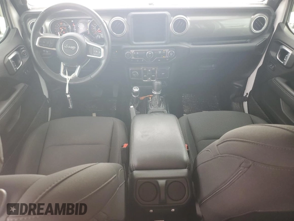 2022 Jeep Wrangler Unlimited Sahara с VIN 1C4HJXEN0NW262439, выставлен на аукционе Copart как лот 57469545 с пробегом 30 336 миль миль и Списание • Salvage title. История ставок и продаж доступна на DreamBid. Изображение 8.