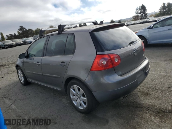 2008 Volkswagen Rabbit S with VIN WVWDB71K58W209036, listed as a Copart auction lot 75685864 with 221,175 mi miles and Salvage title. Bid and sale history available at DreamBid. Image 2.
