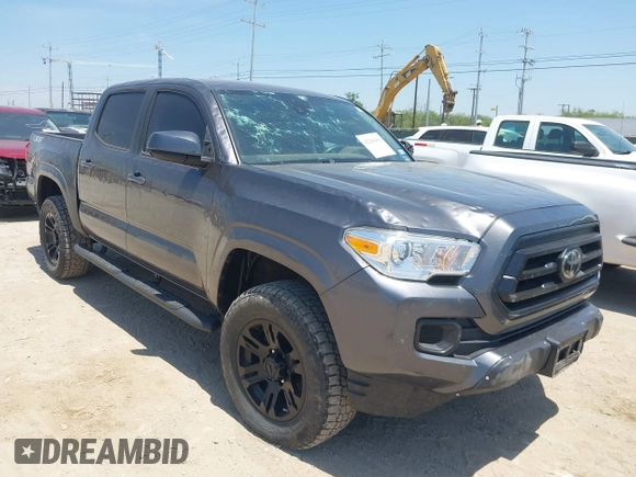 2021 Toyota Tacoma SR with VIN 3TYAX5GN3MT015565, listed as a IAAI auction lot 42241436 with 46,921 mi miles and . Bid and sale history available at DreamBid. Image 1.