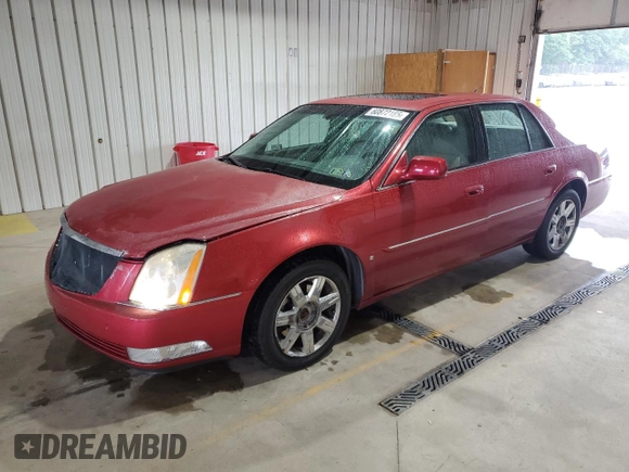 2007 Cadillac DTS Luxury I z VIN 1G6KD57Y97U160132, wystawiony jako Copart lot #60872185 z przebiegiem 135 440 mil mil oraz Szkoda całkowita • Salvage title. Historia ofert i sprzedaży dostępna na DreamBid. Obrazek 1.