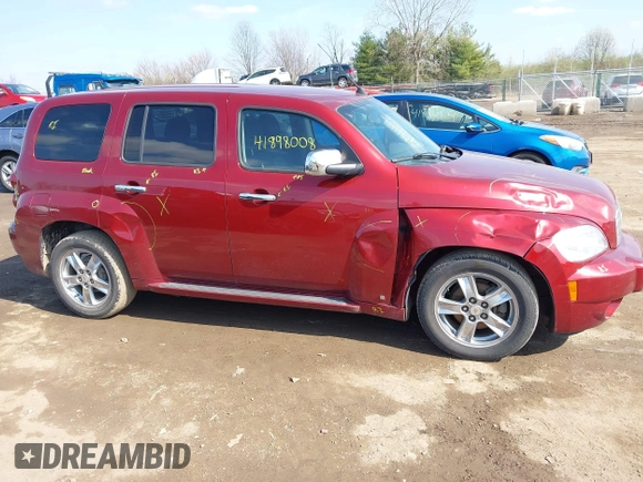 2009 Chevrolet HHR 1LT with VIN 3GNCA23BX9S527933, listed as a IAAI auction lot 41898008 with 83,624 mi miles and . Bid and sale history available at DreamBid. Image 6.