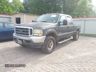 2004 Ford Super Duty F-250 XL with VIN 1FTNW21P04EB47357, listed as a IAAI auction lot 42147892 with 161,688 mi miles. Bid and sale history available at carsss.com. Image 2.