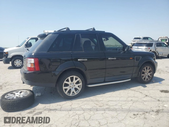 2007 Land Rover Range Rover Sport HSE with VIN SALSF25487A983814, listed as a Copart auction lot 53073785 with 189,850 mi miles and Salvage Title. Bid and sale history available at DreamBid. Image 3.