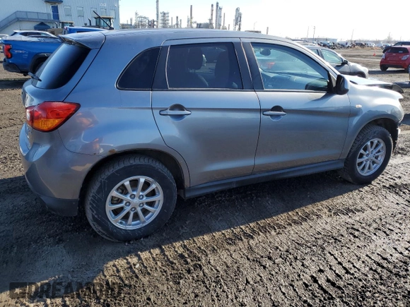 2013 Mitsubishi Outlander Sport ES with VIN 4A4AH3AU3DE601730, listed as a Copart auction lot 48780015 with 156,171 mi miles and Salvage title. Bid and sale history available at DreamBid. Image 3.
