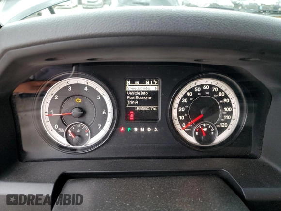 2015 Ram 1500 Tradesman with VIN 1C6RR7FT5FS666735, listed as a Copart auction lot 57380175 with 165,550 mi miles and Salvage title. Bid and sale history available at DreamBid. Image 9.