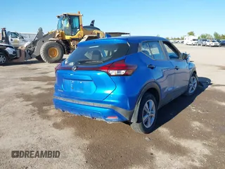 2023 Nissan Kicks S with VIN 3N1CP5BV6PL511307, listed as a IAAI auction lot 40763948 with 1 mi miles. Bid and sale history available at carsss.com. Image 4.