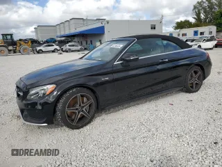 2018 Mercedes-Benz C 43 AMG with VIN WDDWK6EBXJF603446, listed as a Copart auction lot 44195235 with 62,976 mi miles and Non repairable. Bid and sale history available at DreamBid. Image 1.
