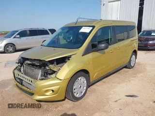 2014 Ford Transit Connect XLT z VIN NM0GE9F7XE1138328, wystawiony jako IAAI lot #42021585 z przebiegiem 294 791 mil mil oraz . Historia ofert i sprzedaży dostępna na DreamBid. Obrazek 2.