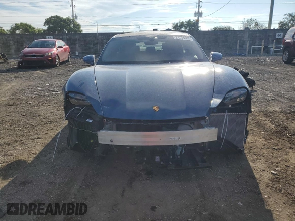 2021 Porsche Taycan Turbo z VIN WP0AC2Y12MSA63960, wystawiony jako Copart lot #71588534 z przebiegiem Nie podano mil oraz Szkoda całkowita • Salvage title. Historia ofert i sprzedaży dostępna na DreamBid. Obrazek 5.