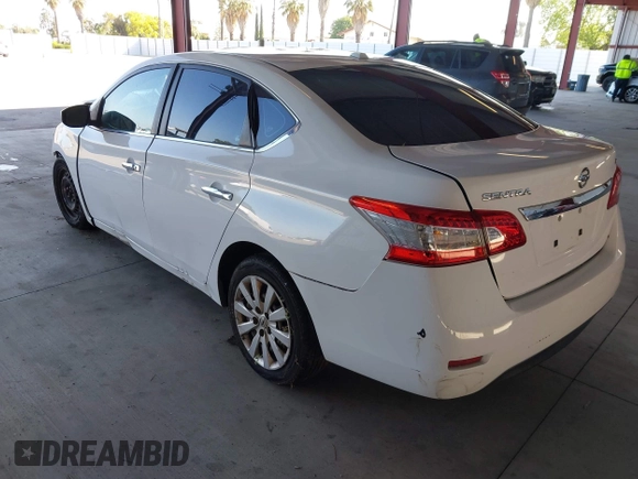 2015 Nissan Sentra SV with VIN 3N1AB7AP3FY286642, listed as a IAAI auction lot 42120267 with 137,681 mi miles and . Bid and sale history available at DreamBid. Image 3.