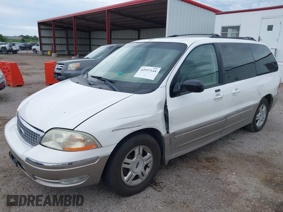 2003 Ford Windstar SEL with VIN 2FMZA53423BA93926, listed as a IAAI auction lot 42537144 with 131,149 mi miles and . Bid and sale history available at DreamBid. Image 2.