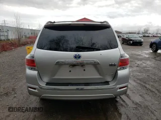 2011 Toyota Highlander Hybrid Limited with VIN JTEDC3EH7B2002341, listed as a Copart auction lot 49533825 with 279,865 mi miles and Salvage Title. Bid and sale history available at carsss.com. Image 6.