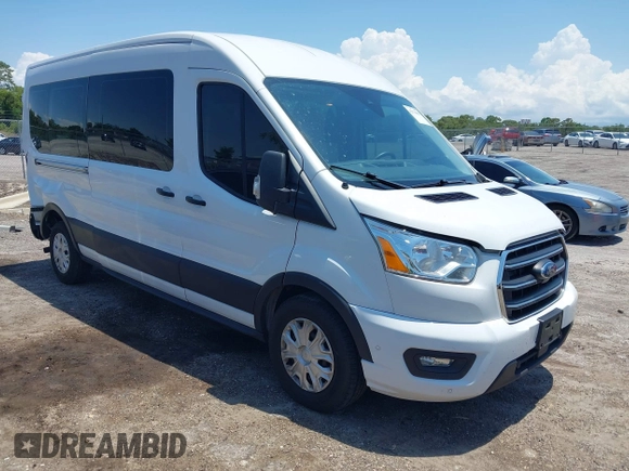 2020 Ford Transit Passenger XL z VIN 1FBAX2C80LKA23515, wystawiony jako IAAI lot #42176965 z przebiegiem 219 360 mil mil oraz . Historia ofert i sprzedaży dostępna na DreamBid. Obrazek 1.