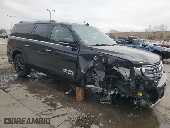 2019 Ford Expedition Max Limited z VIN 1FMJK2ATXKEA43801, wystawiony jako Copart lot #47984725 z przebiegiem 102 625 mil mil oraz Szkody całkowita. Historia ofert i sprzedaży dostępna na DreamBid. Obrazek 4.
