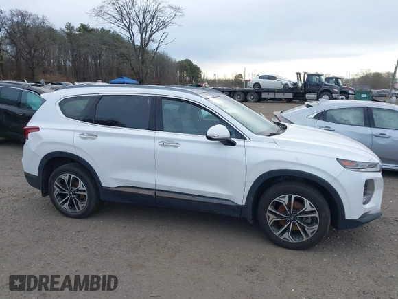 2020 Hyundai Santa Fe Limited with VIN 5NMS5CAA7LH148833, listed as a IAAI auction lot 41250252 with 59,429 mi miles. Bid and sale history available at carsss.com. Image 13.