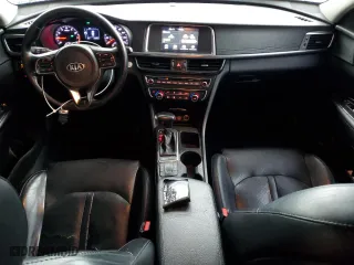2018 Kia Optima EX with VIN 5XXGU4L33JG181532, listed as a Copart auction lot 47999055 with 131,839 mi miles and Salvage Title. Bid and sale history available at carsss.com. Image 8.